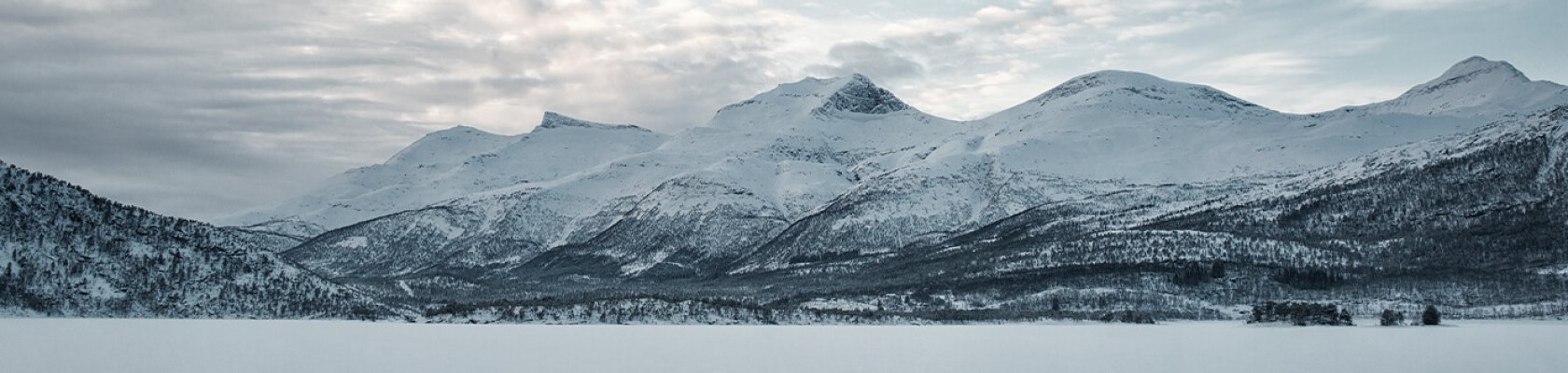 Winterlandschaft in Norwegen