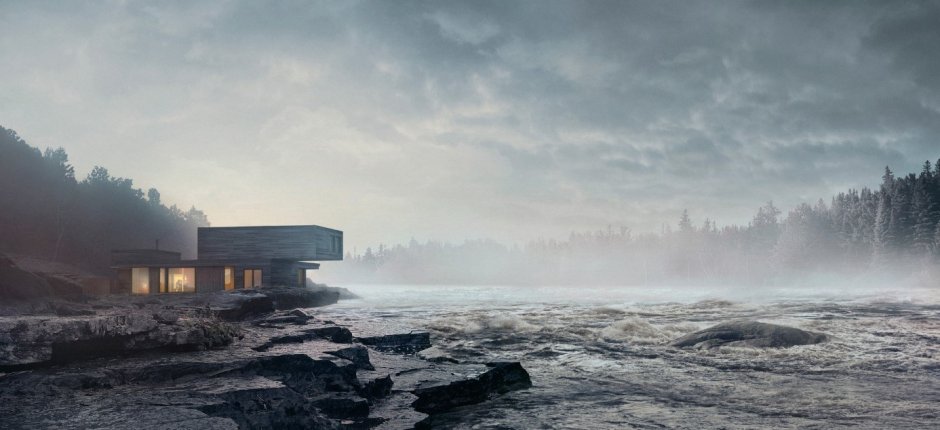 Norwegische Natur. Foto.