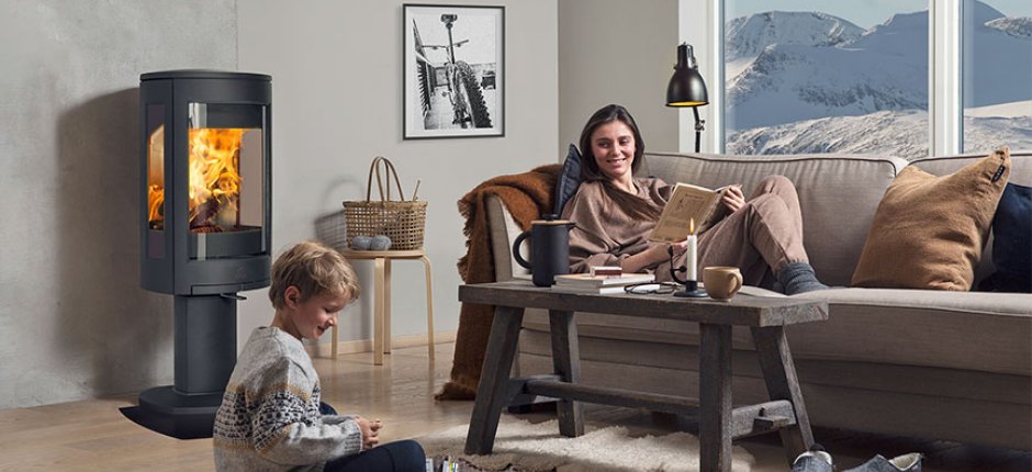 Jøtul F 373 Advance im Wohnzimmer